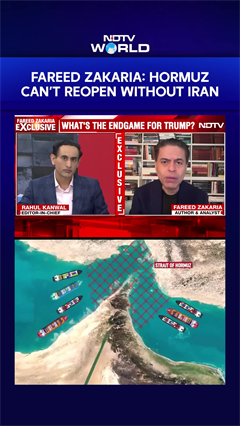 "Very Difficult To Open Strait Of Hormuz Without Iran's Acceptance": Fareed Zakaria