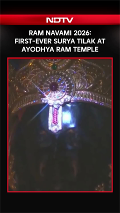 Ram Navami 2026: First-Ever Surya Tilak At Ayodhya Ram Temple