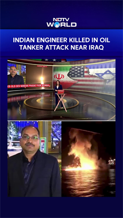 Video: US Iran News | Indian Killed In Tanker Attack Near Iraq Was Engineer From Mumbai