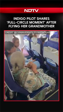 IndiGo Pilot Shares &lsquo;Full-Circle Moment&rsquo; After Flying Her Grandmother