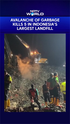 Indonesia News | Garbage Avalanche At Indonesia's Largest Landfill Kills 5