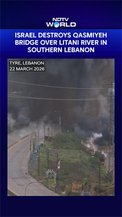 Israel Destroys Qasmiyeh Bridge Over Litani River In Southern Lebanon