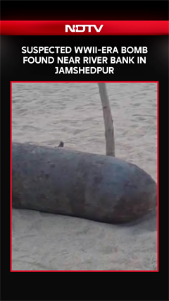 Suspected WWII-Era Bomb Found Near River Bank In Jamshedpur