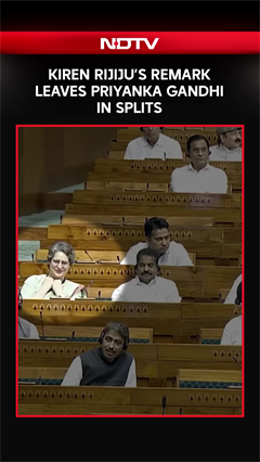Kiren Rijiju&rsquo;s Remark Leaves Priyanka Gandhi In Splits