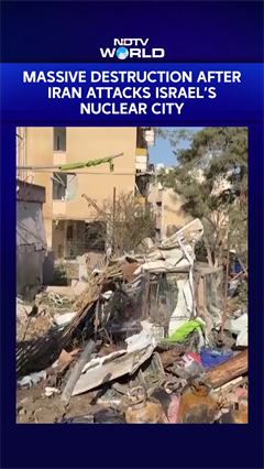 Video: Israel’s Dimona Town Suffers Huge Damage After Iran’s Midnight Strike