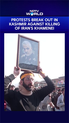 Video: Protests Erupt Across Kashmir After Iran’s Supreme Leader Khamenei Killed
