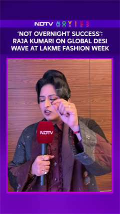&lsquo;Not Overnight Success&rsquo;: Raja Kumari On Global Desi Wave At Lakme Fashion Week