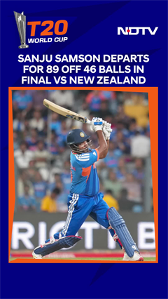 T20 World Cup | Sanju Samson Smashes 89 Runs Off 46 Balls, Misses Century