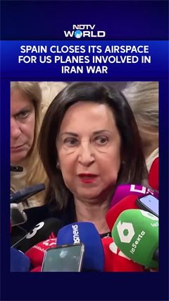 Spain Closes Airspace To US Warplanes in Iran Conflict, Defence Minister Says