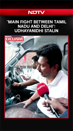 Udhayanidhi Stalin Fires Poll Salvo, Calls It 'TN Vs Delhi' Battle