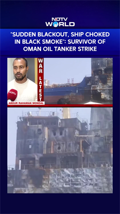 US Iran War News | Missile Strike Horror: Crew Recounts Attack Near Oman Port