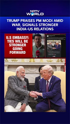 India-US Relations | Trump Praises PM Modi Amid War, Signals Stronger India-United States Relations