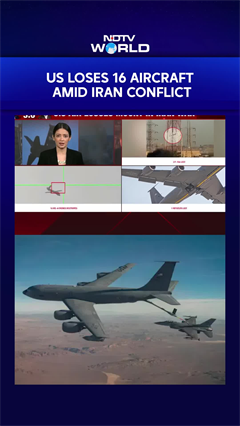 16 US Military Aircraft Destroyed Since Start Of Iran War