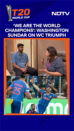 &lsquo;We Are The World Champions&rsquo;: Washington Sundar On World Cup Victory