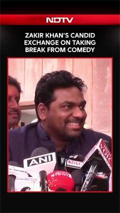 Zakir Khan's Candid Exchange On Taking Break From Comedy
