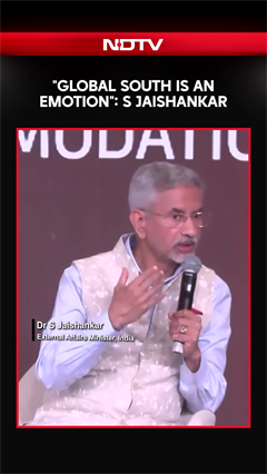 S Jaishankar: "Global South Emanates From Shared Historical Experiences"