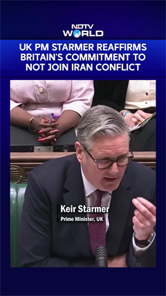 Keir Starmer Reaffirms Britain's Commitment To Not Join Iran Conflict