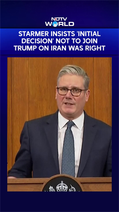 UK PM Starmer Insists 'initial Decision' Not To Join Trump On Iran Was Right