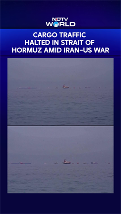 Cargo Traffic Halted in Strait of Hormuz Amid Iran&ndash;US War