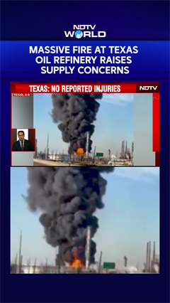 Massive Fire At Texas Oil Refinery Raises Supply Concerns