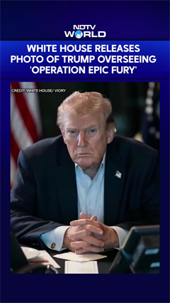 White House Releases Photo Of Trump Overseeing 'Operation Epic Fury'