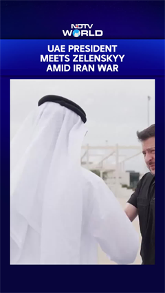 UAE President Meets Zelenskyy Amid Iran War