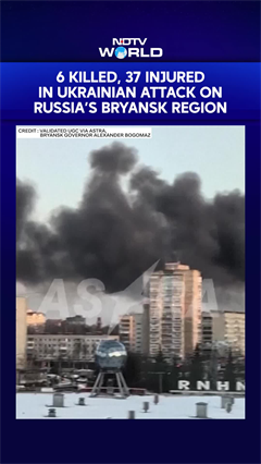 Video: Ukraine War | 6 Killed, 37 Injured In Ukrainian Attack On Russia’s Bryansk Region