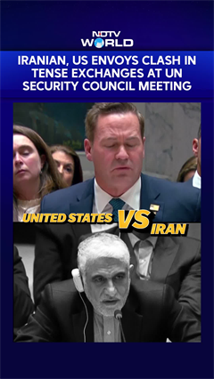 Iranian, US Envoys Clash In Tense Exchanges At UN Security Council Meeting