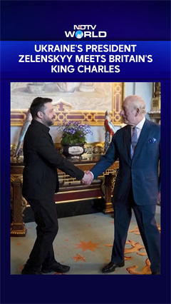 Ukraine's President Zelenskyy Meets Britain's King Charles