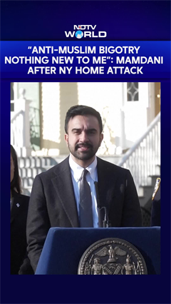 Explosive Devices Thrown Outside Zohran Mamdani's NY Home During Anti-Muslim Protest