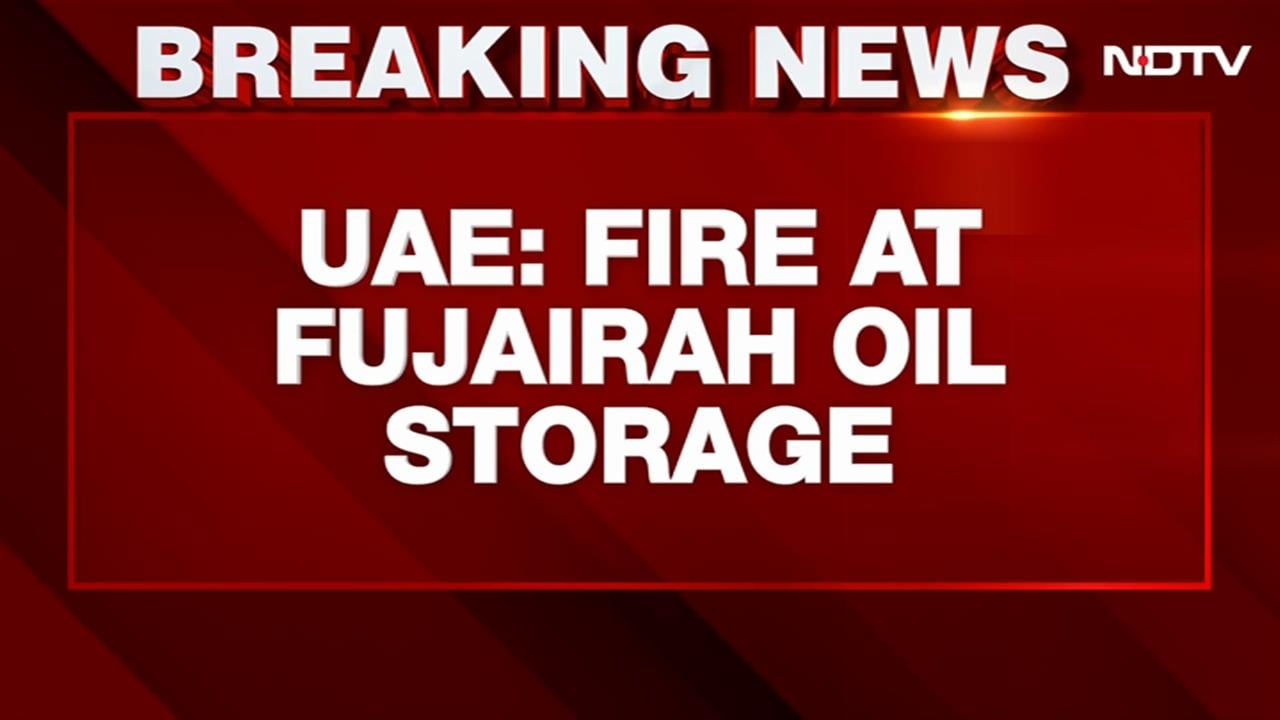 Drones Hit UAE's Fujairah Oil Terminal, Fire Breaks Out at Major Global Oil Hub
