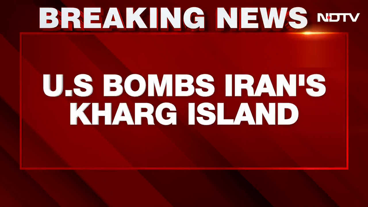 Trump Says US Bombed Iran's Kharg Island, Threatens Oil Infrastructure