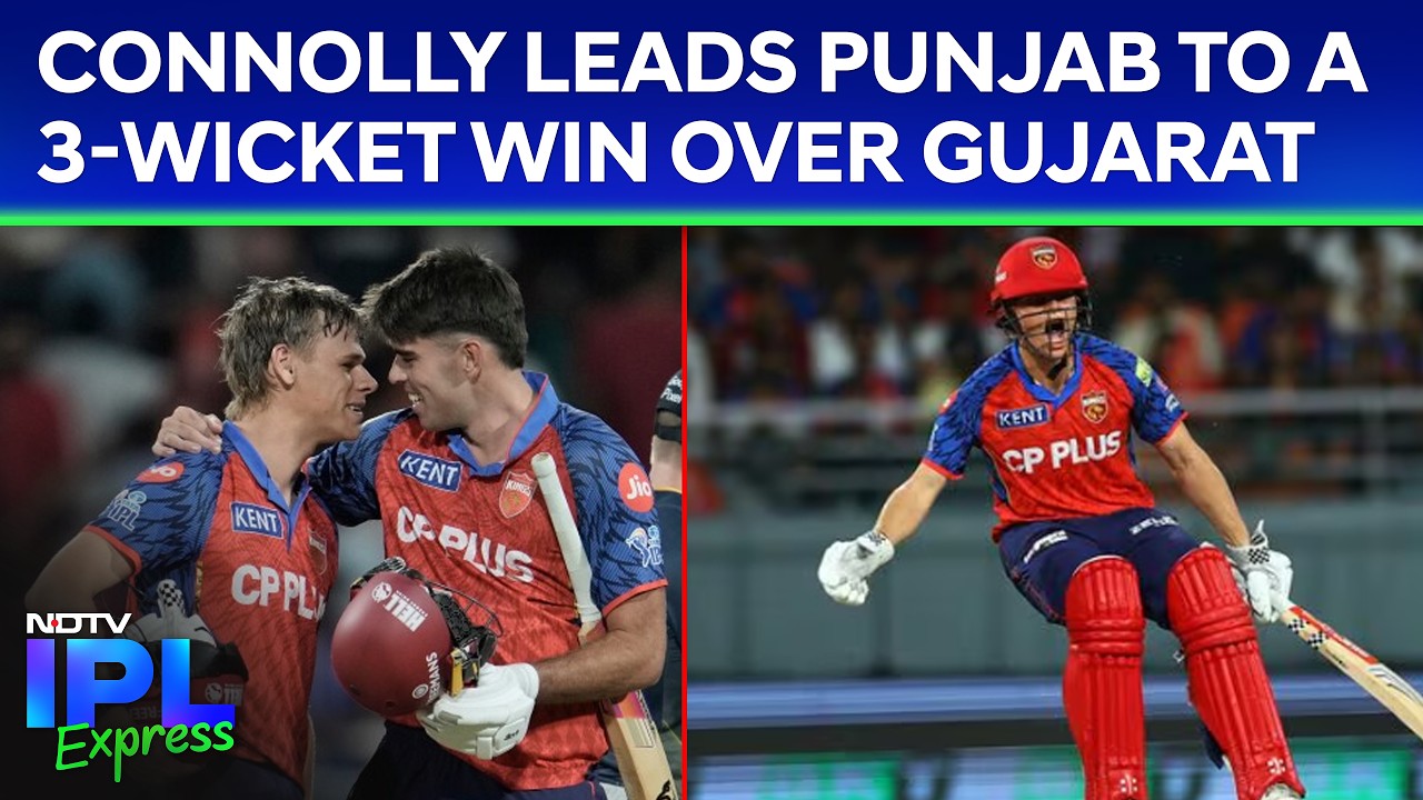 Punjab Vs Gujarat IPL 2026 | Cooper Connolly Shines On IPL Debut As Punjab Beat Gujarat By 3 Wickets