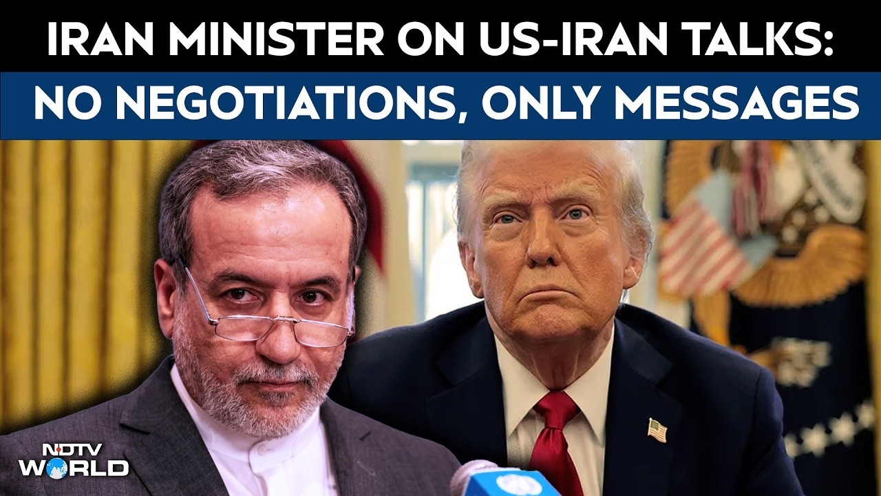 Iran Minister Says In Direct Contact With US Envoy, But "No Negotiations"