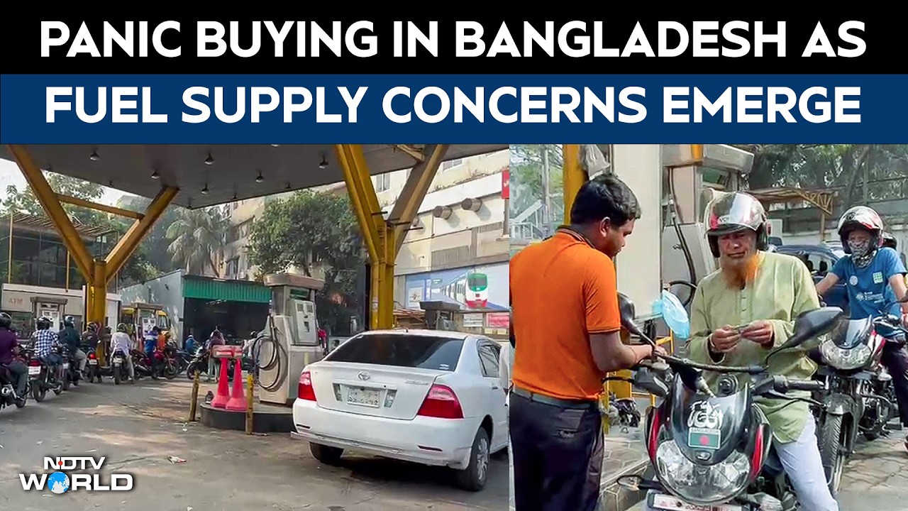 Panic Buying Hits Bangladesh Fuel Stations As Supply Concerns Trigger Rush
