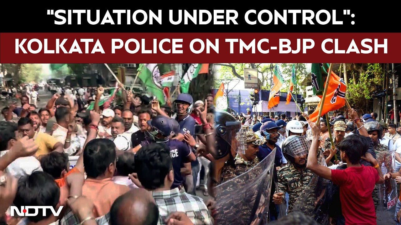 &ldquo;Situation Under Control&rsquo;, Kolkata Police ACP DP Singh On TMC-BJP Clash In Kolkata