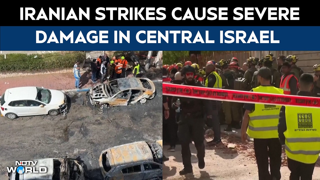 Central Israeli Neighbourhood &lsquo;Destroyed&rsquo; As Iran Fires Missile Salvos