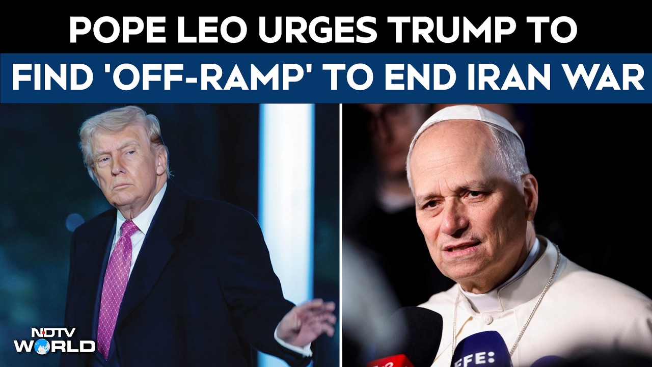 US Iran War | Pope Leo XIV Urges An Easter End To The US-Israel War On Iran, Calling For Dialogue