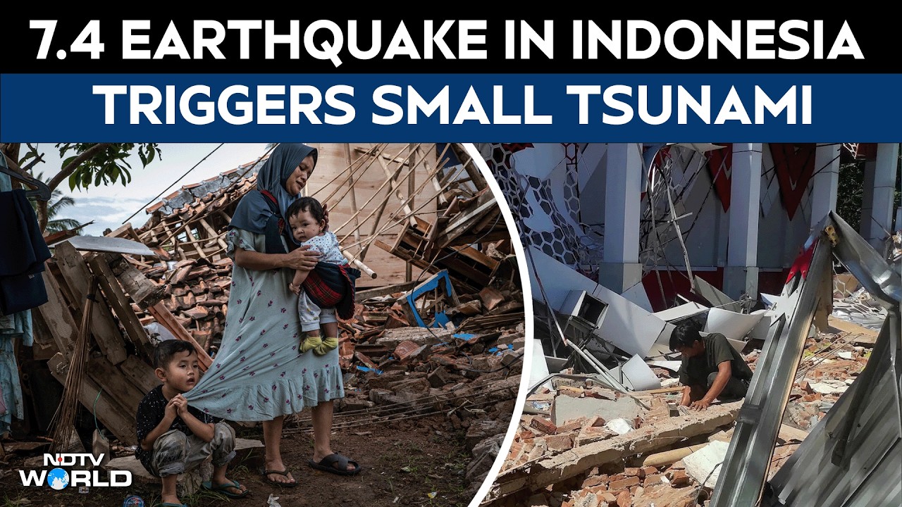 Indonesia Earthquake | 1 Dead In 7.4 Earthquake In Indonesia, Tsunami Warning Lifted