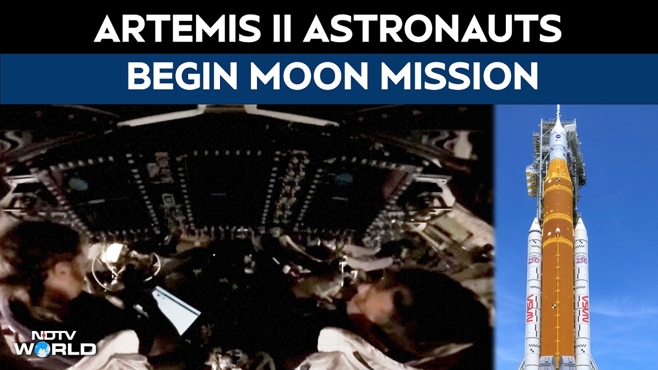 Artemis II Astronauts Embark On A High-Stakes Flight Around The Moon