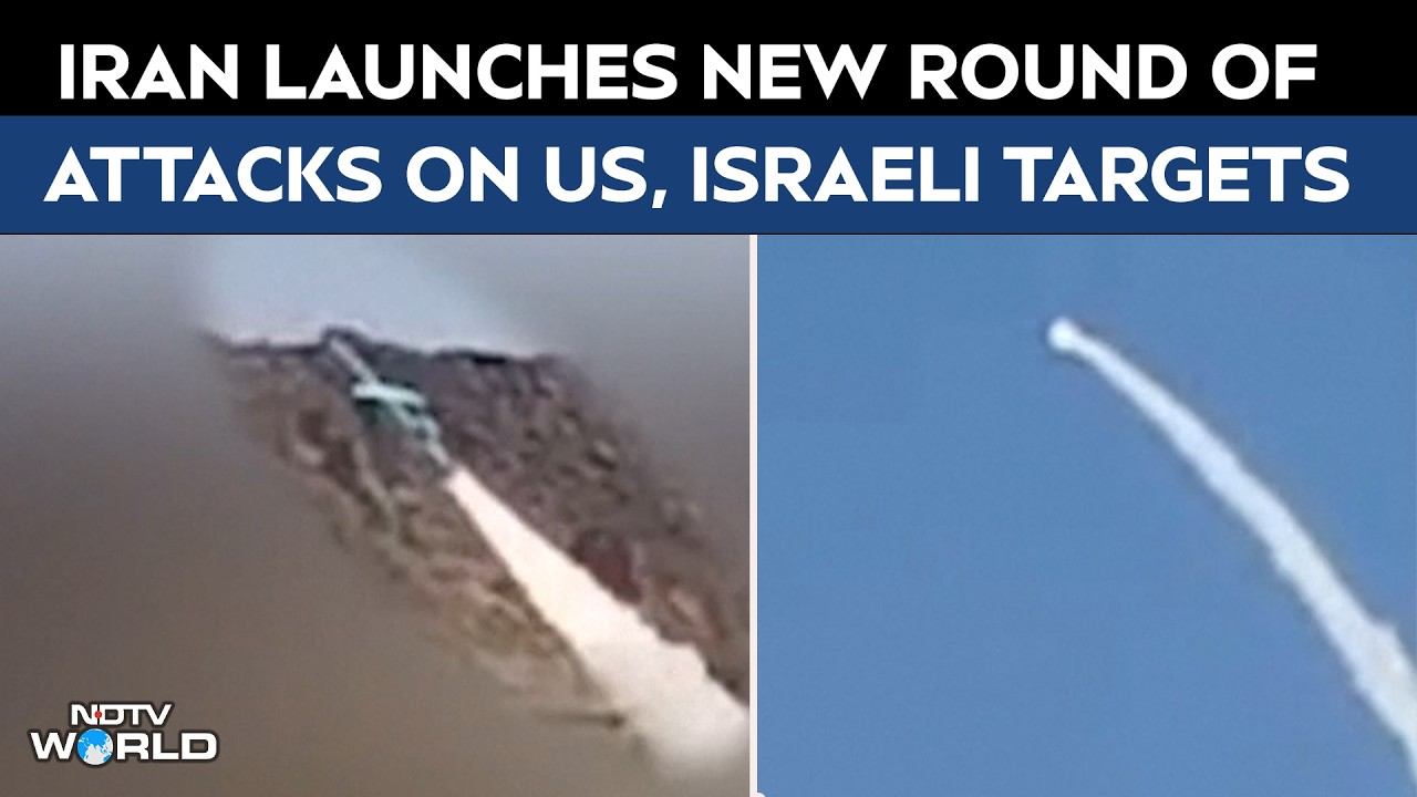 Iran Launches New Round Of Attacks On US, Israeli Targets