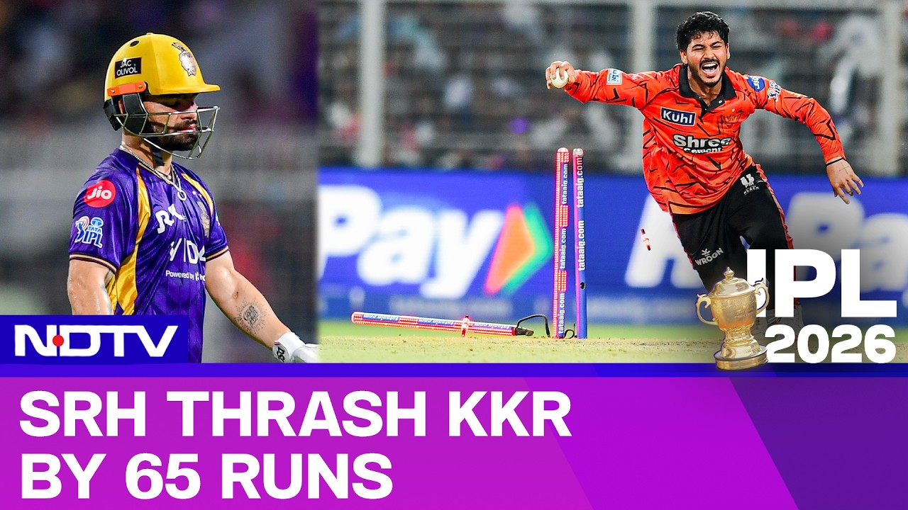 SRH Vs KKR | Heinrich Klaasen, Nitish Reddy Star As Clinical SRH Thrash KKR By 65 Runs