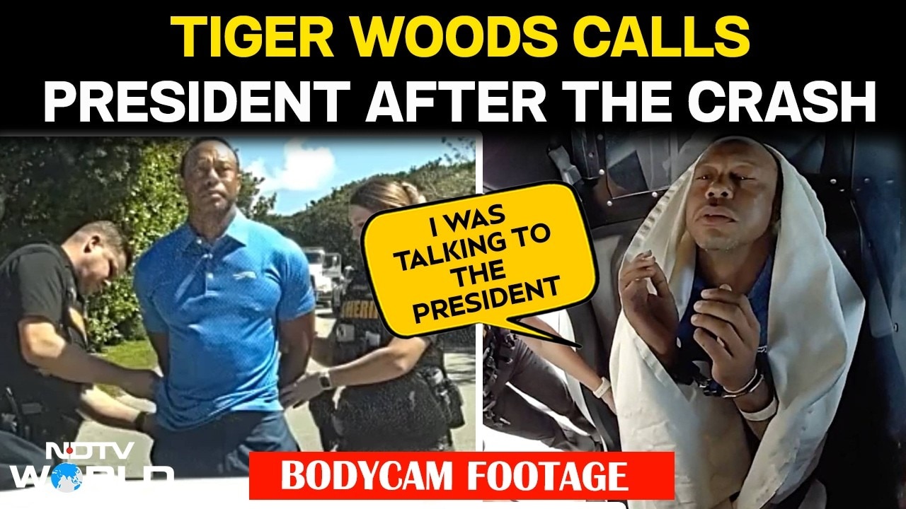 Tiger Woods Arrest Video | Tiger Woods Claimed He Was Talking To The President Before The Arrest