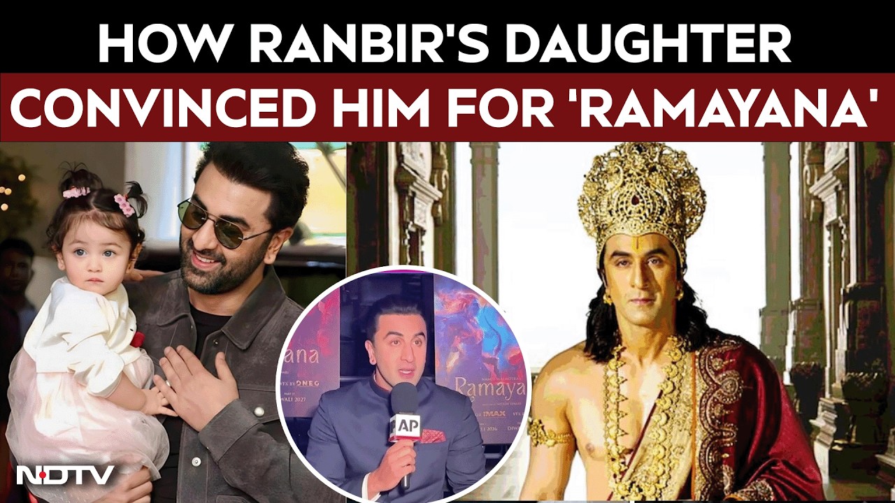 Ranbir Kapoor Ramayana | Ranbir Kapoor On Playing Lord Ram & Big Ambitions For 'Ramayana'