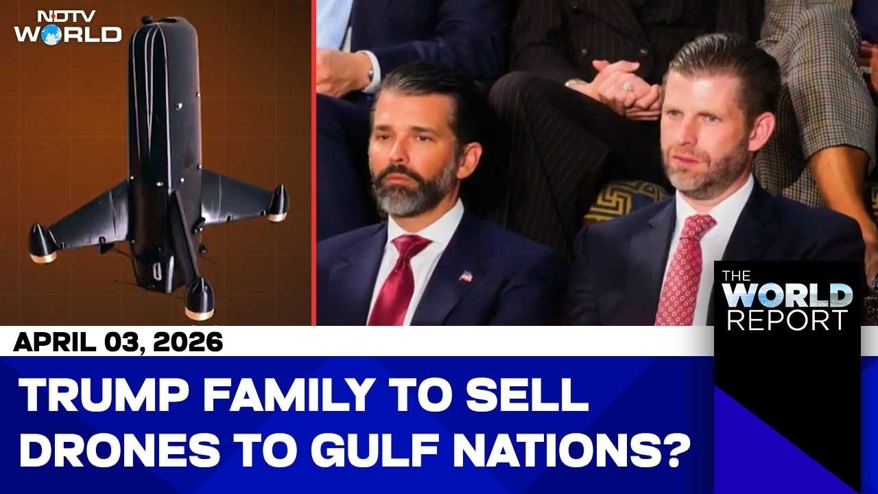 Trump's Sons' Drone Venture Looks To Sell Interceptors To Gulf States