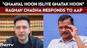 "Ghaayal Hoon Isliye Ghatak Hoon": Raghav Chadha Responds To Aam Aadmi Party's Allegations