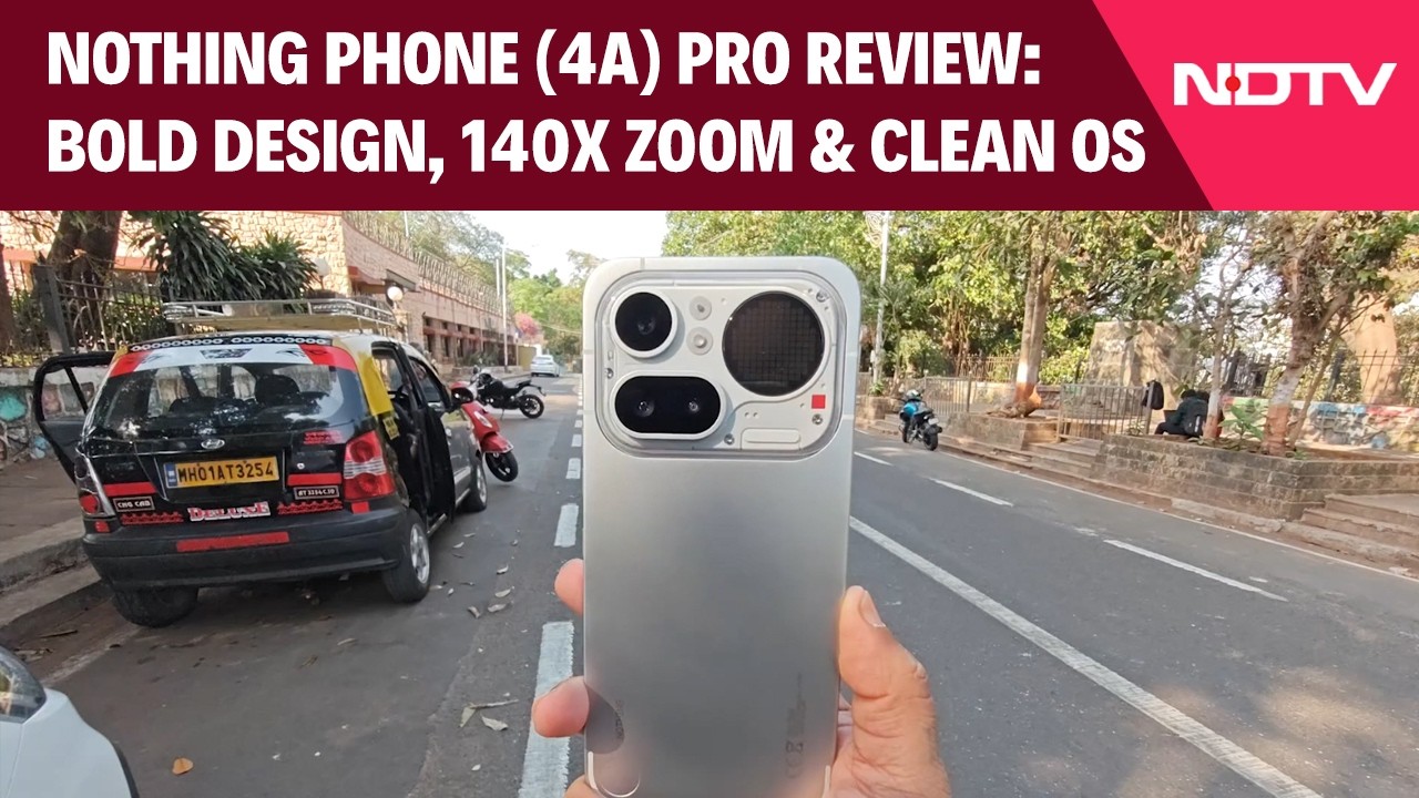 Nothing Phone (4a) Pro Review: Bold Design, 140X Zoom & Clean OS