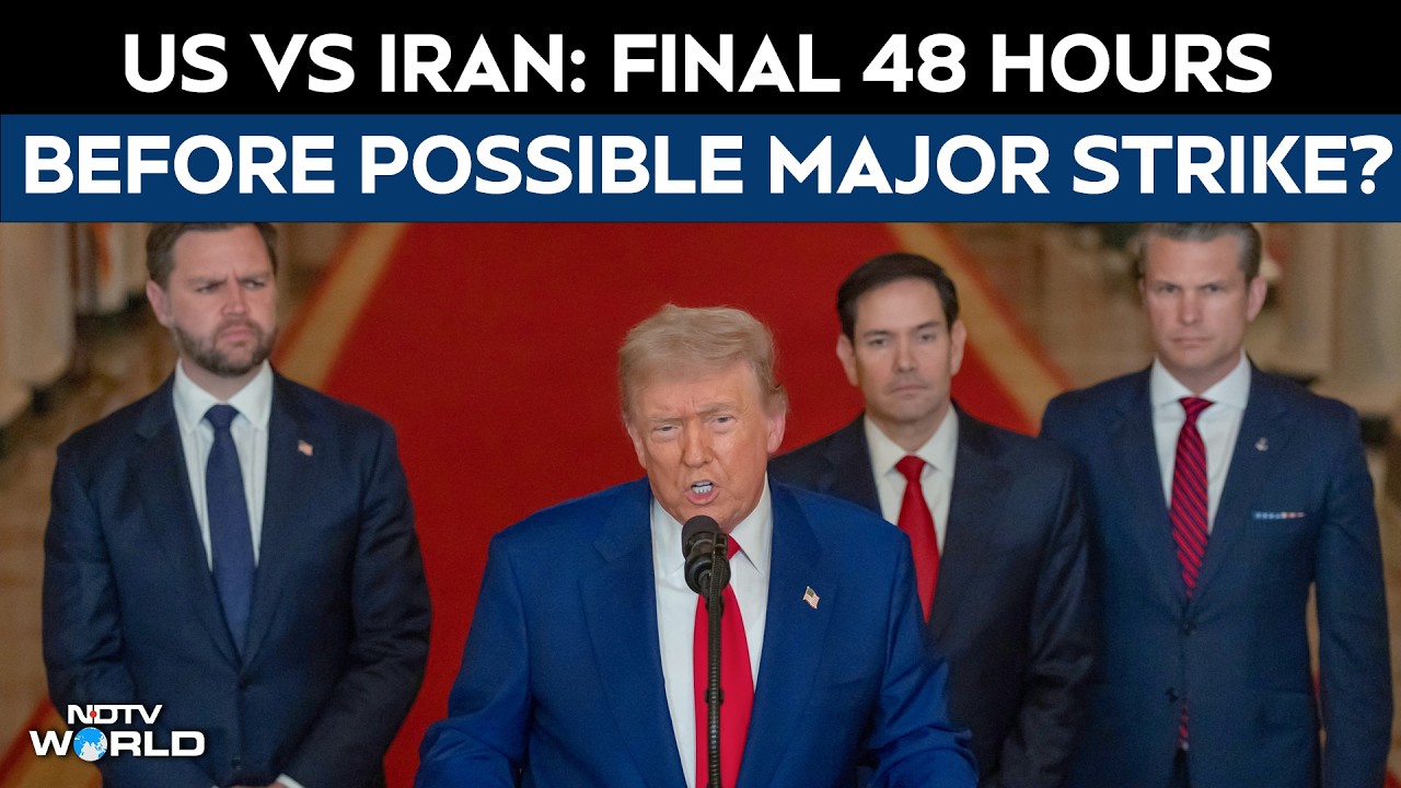 Iran US War | Donald Trump's 48-Hour Ultimatum to Iran: "All Hell Will Rain Down"