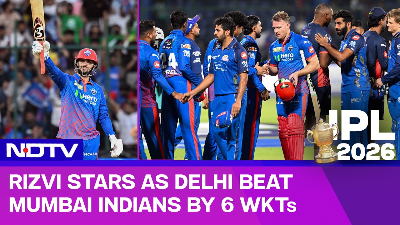 Sameer Rizvi Stars With 90 As Delhi Capitals Beat Mumbai Indians By 6 Wickets