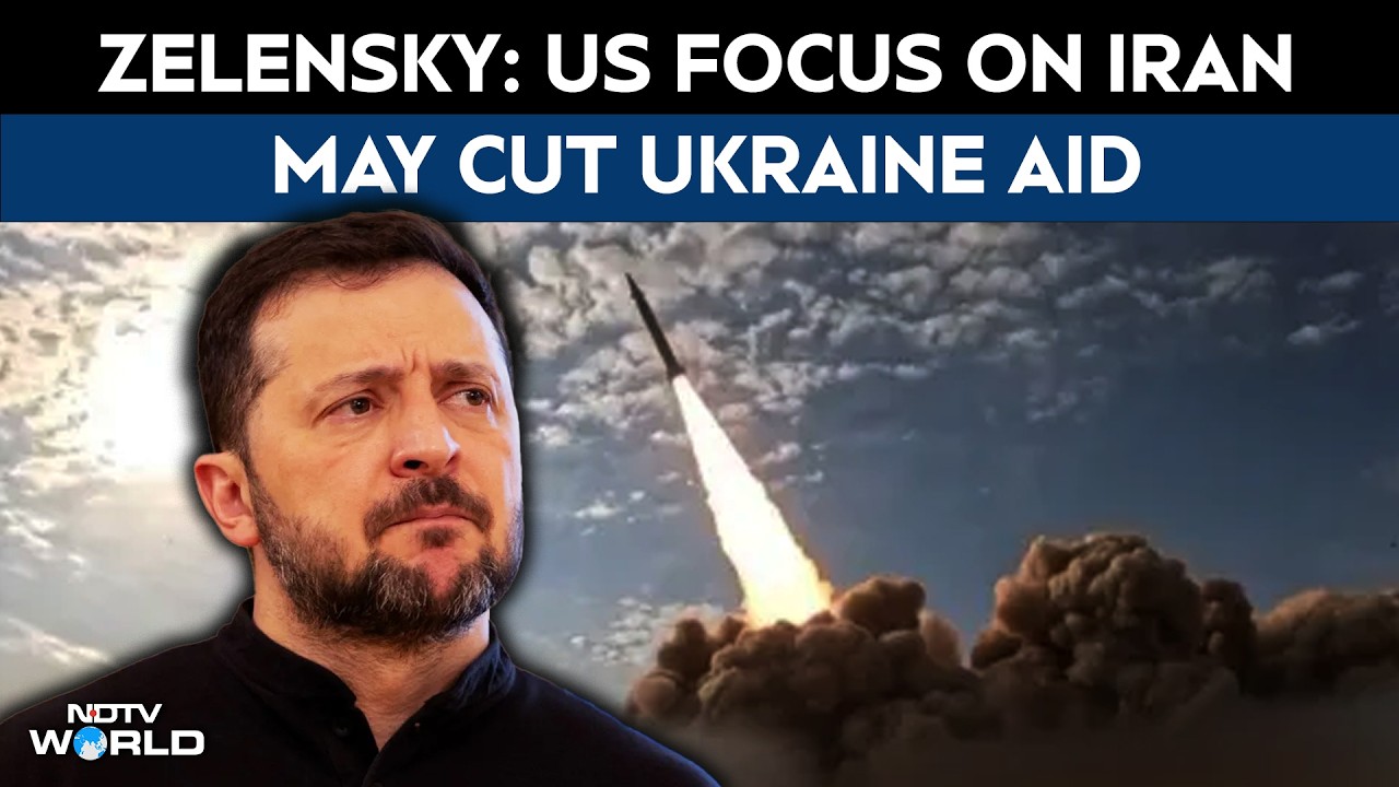 Zelensky Warns: Iran War Could Cut US Support For Ukraine